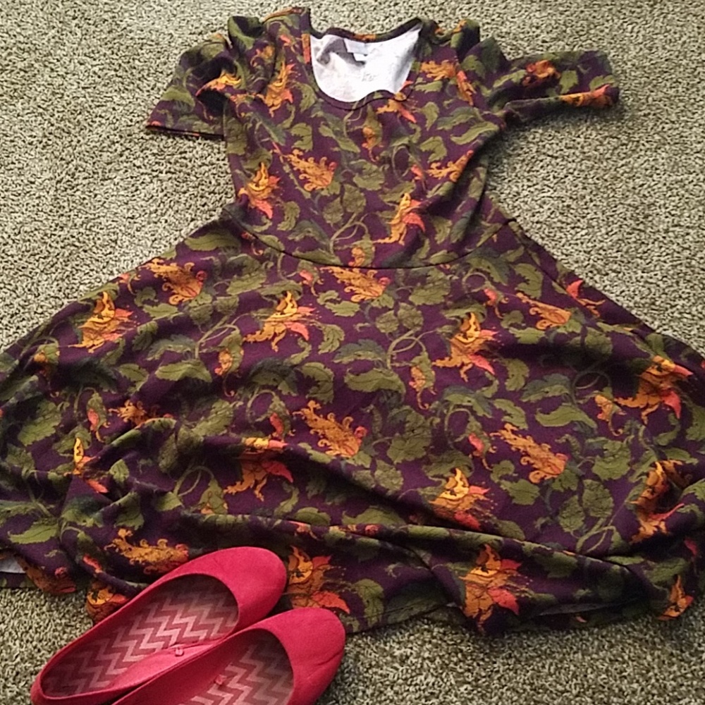 Fall Colored Nicole Dress